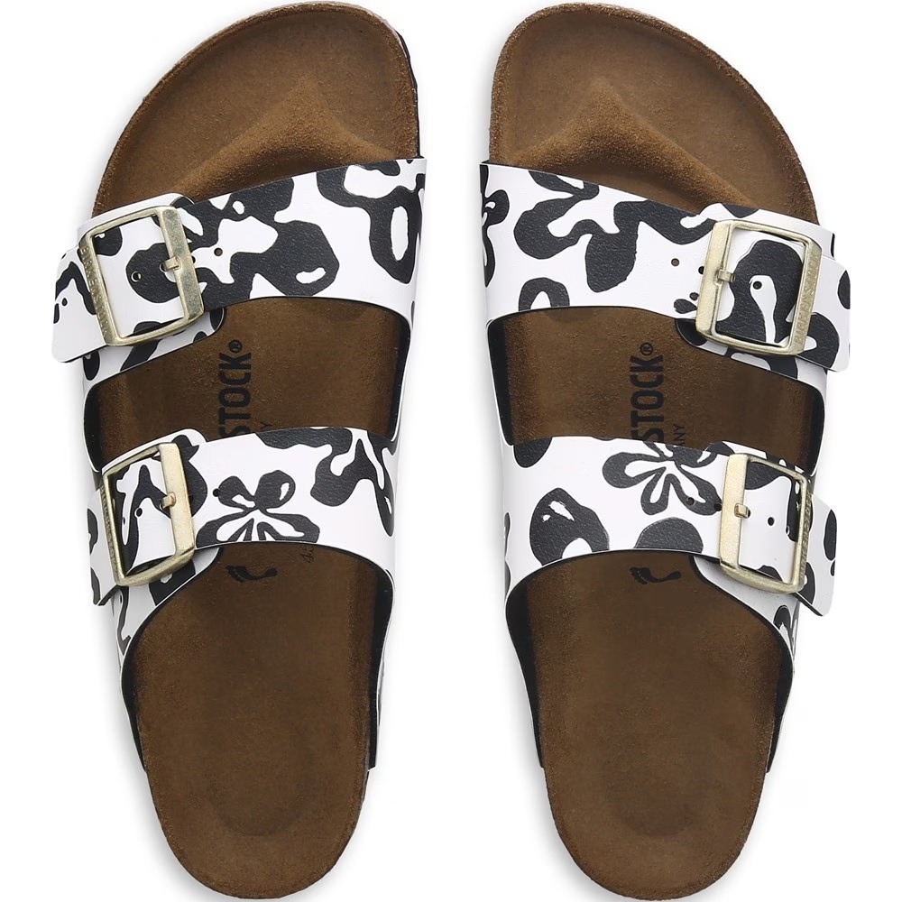 Сандалии со стелькой Arizona Birkenstock, черный — фото 4