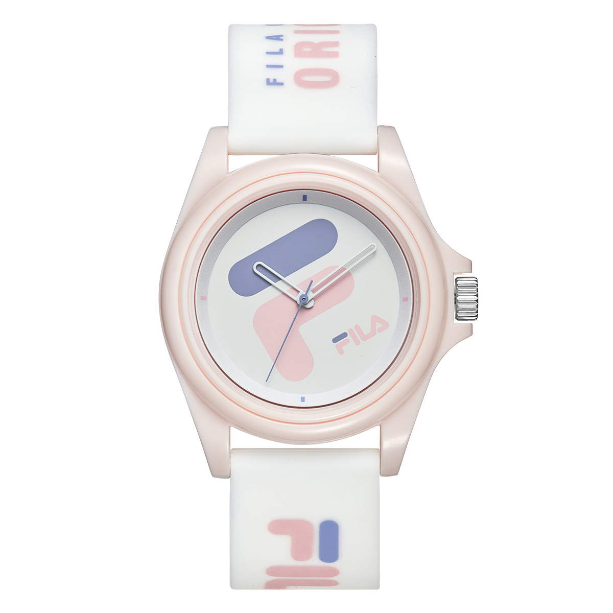 

FILA Часы 6113 Collection Wrist Watch Quartz Movement Silicone Strap White Dial Women's Watch
