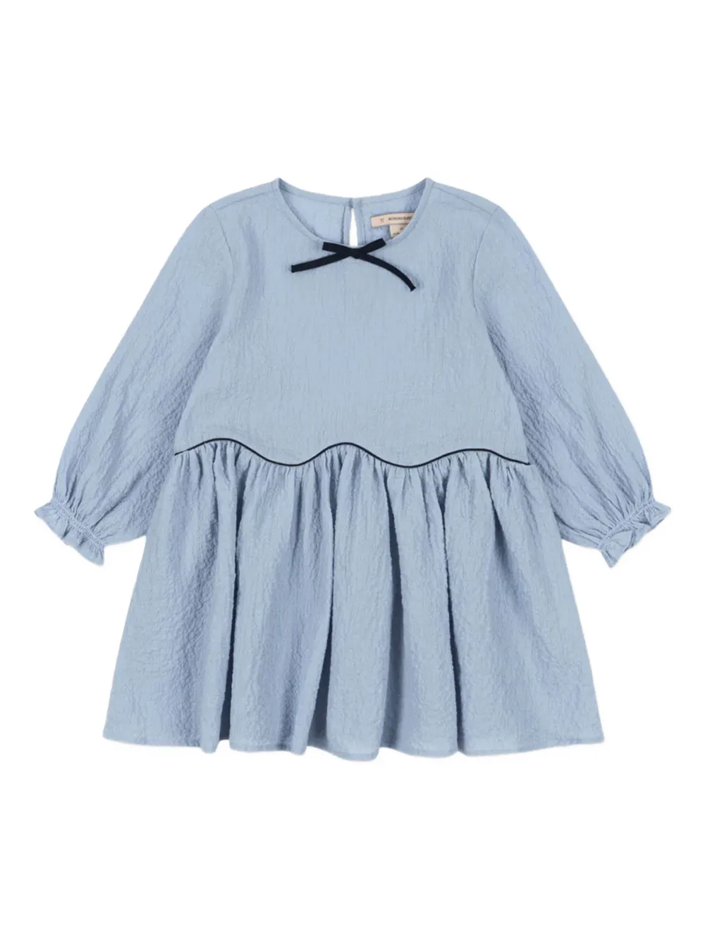 

Платье Ava с оборками и бантом Konges Sløjd, синий