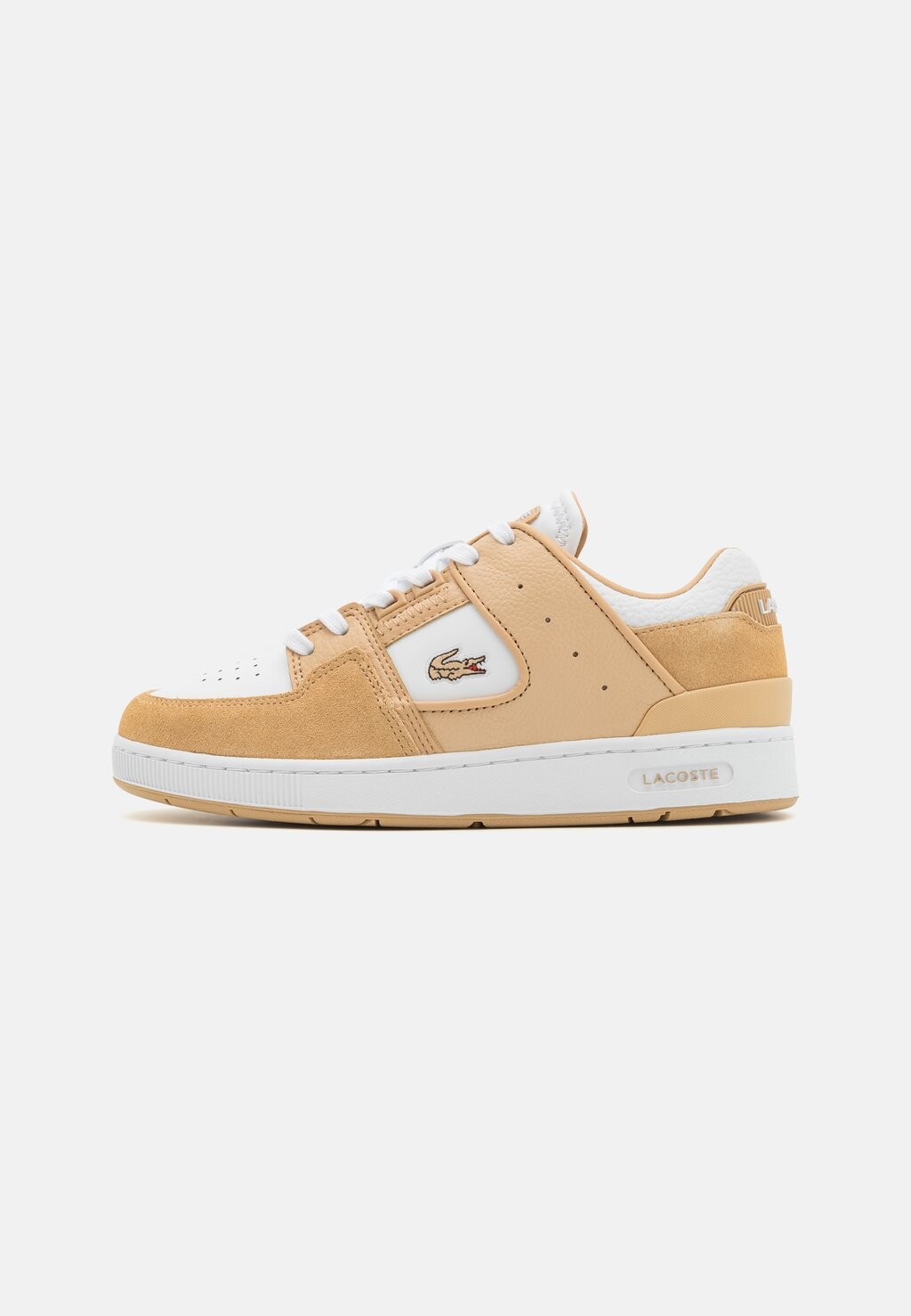 

Низкие кроссовки Court Cage 124 Lacoste, цвет light brown/white