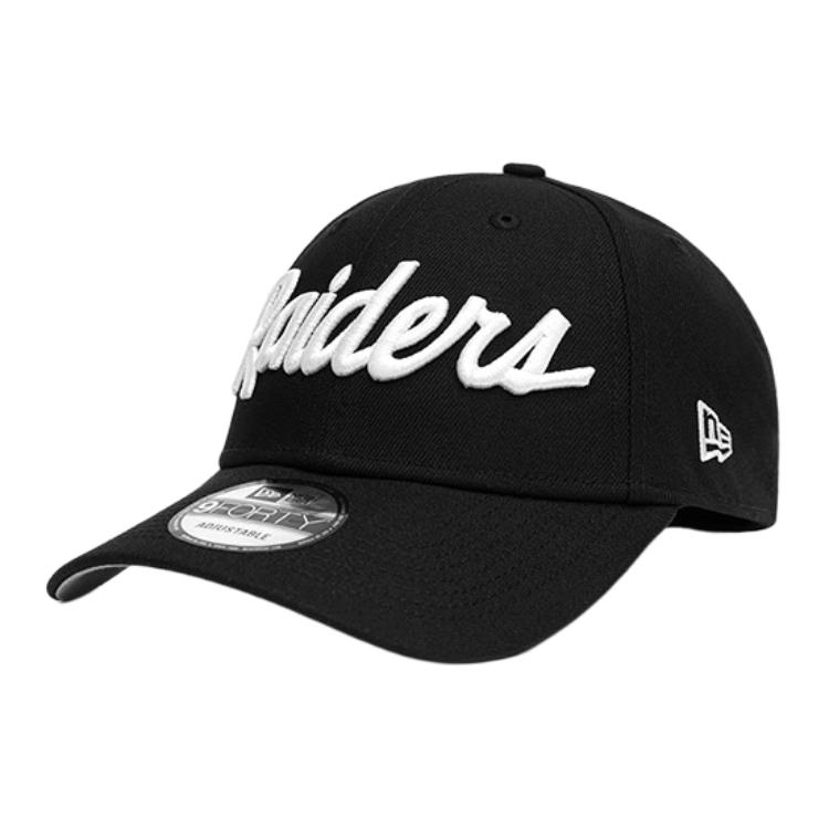 

New Era Хлопковая бейсболка унисекс черная, Black