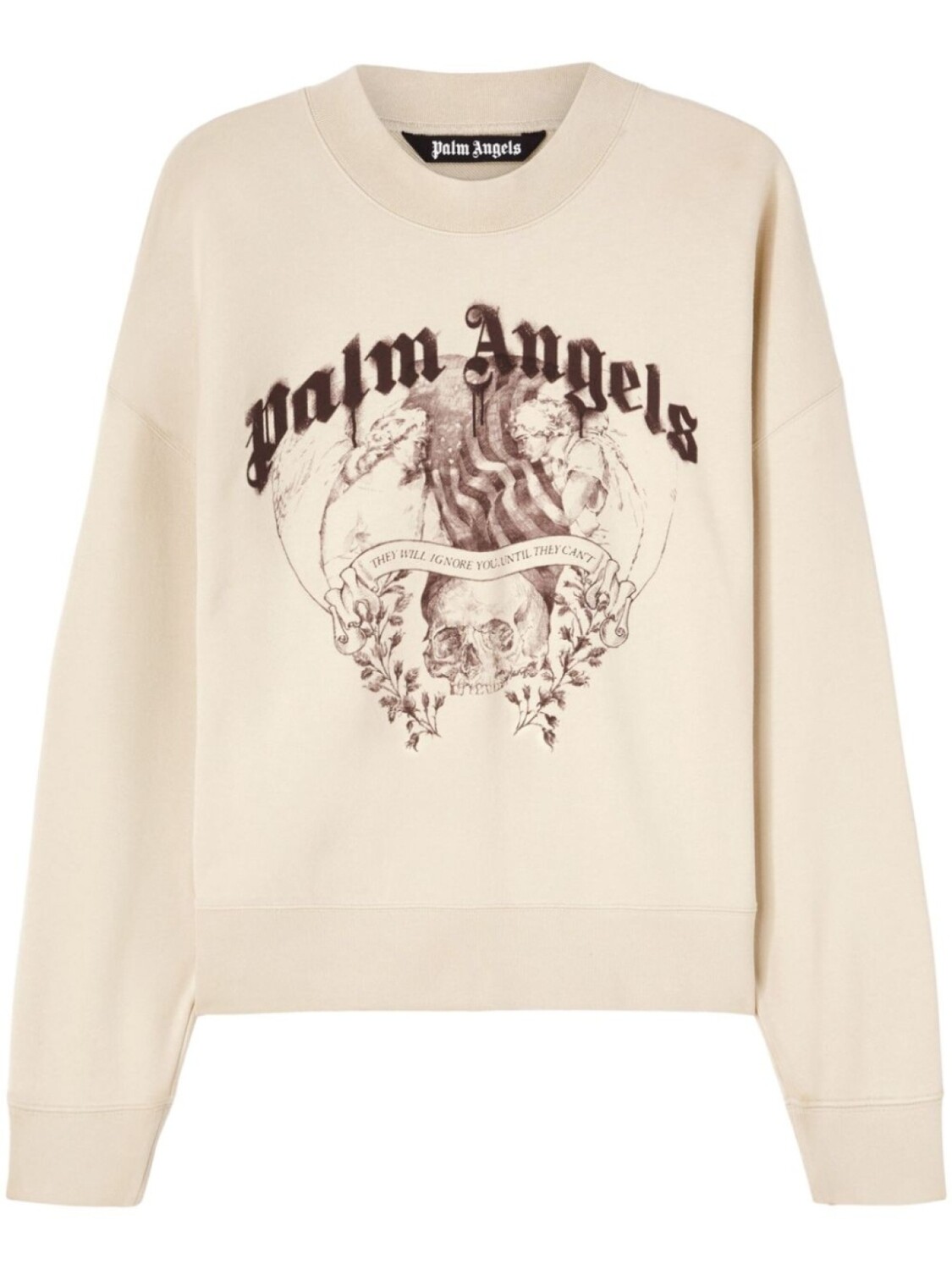 

Palm Angels толстовка Statement Pencil, нейтральный цвет