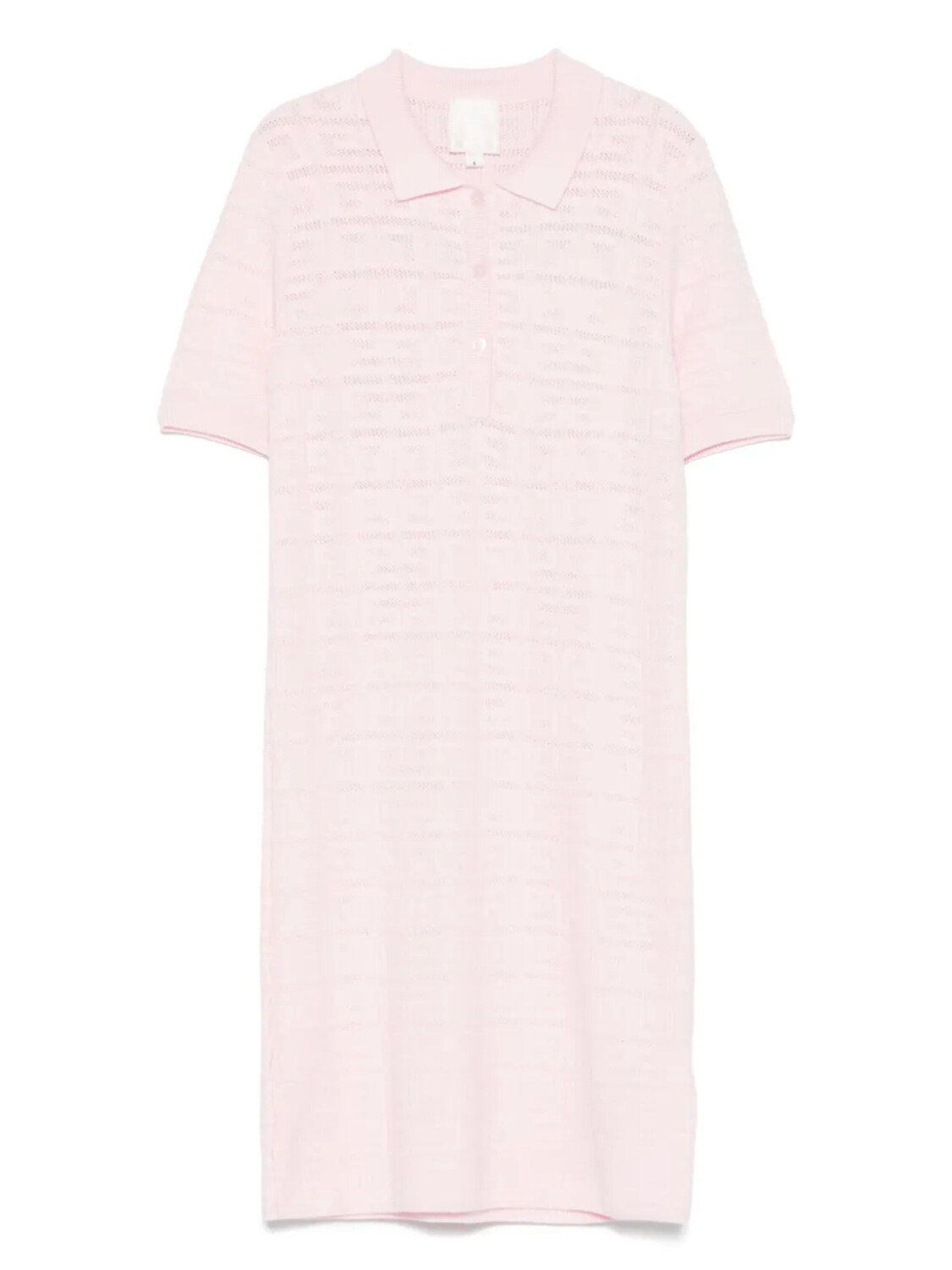 

Givenchy Kids трикотажное платье с жаккардовым логотипом, розовый