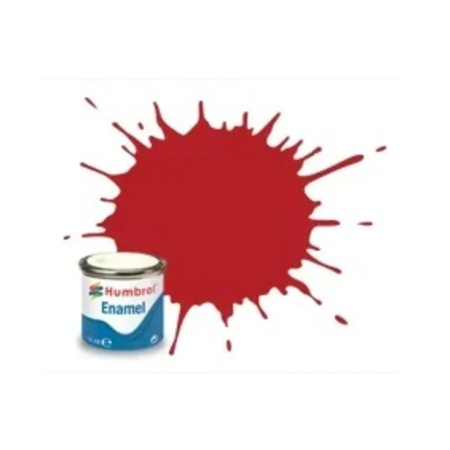 

Insignia Red - №153 (14мл), Humbrol Enamel Paints - Matte (Hornby Hobbies)