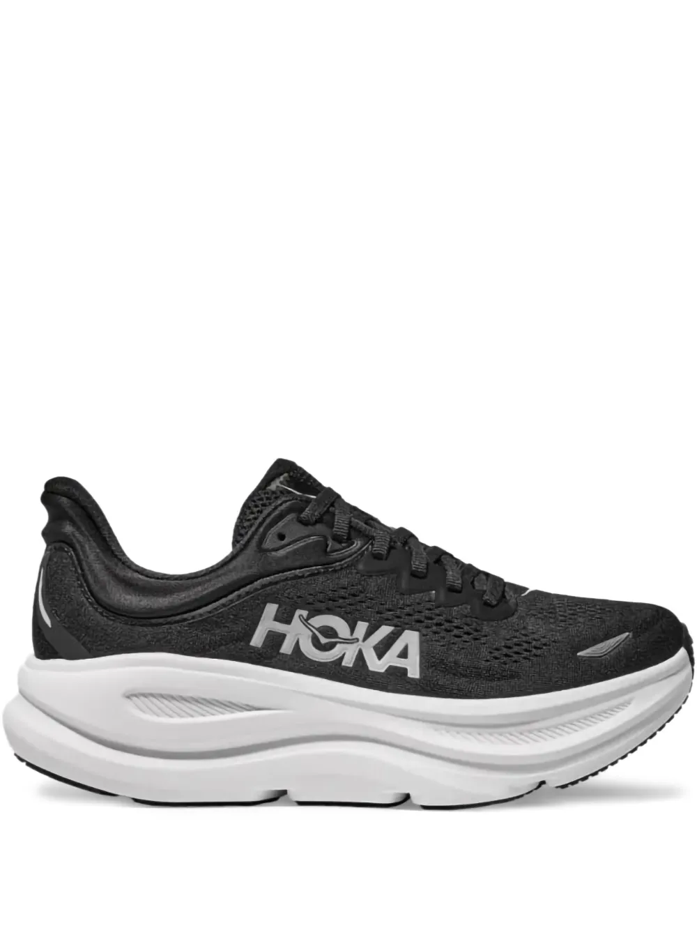 

Кроссовки Bondi 9 «Черно-белые» HOKA, черный