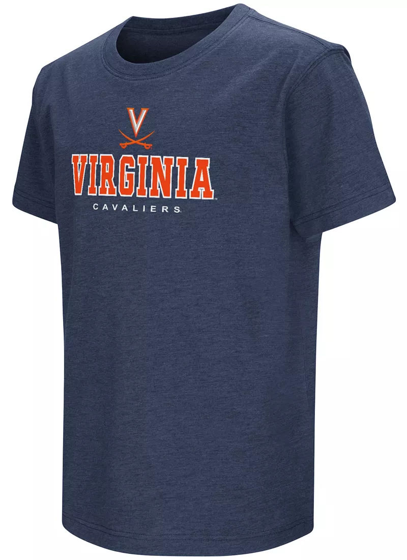 

Молодежная футболка Colosseum Virginia Cavaliers темно-синего цвета