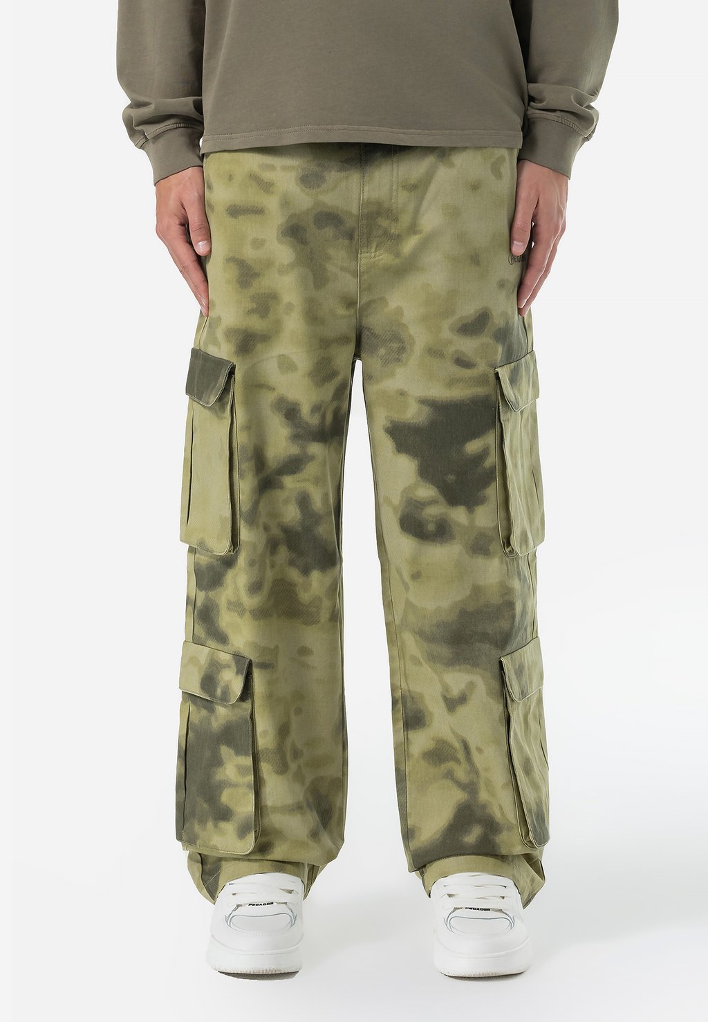 

Брюки карго HARMON WIDE Pegador, хаки