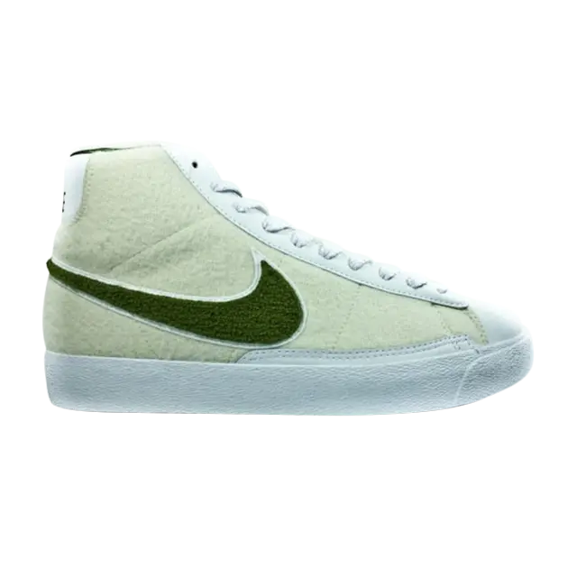 

Кроссовки Nike Blazer Mid 73 'Stussy', белый