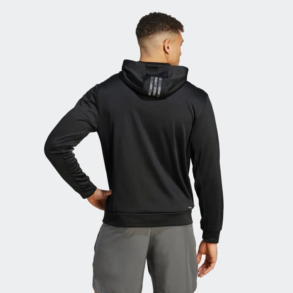 Куртка тренировочная adidas, Black/White — фото 4