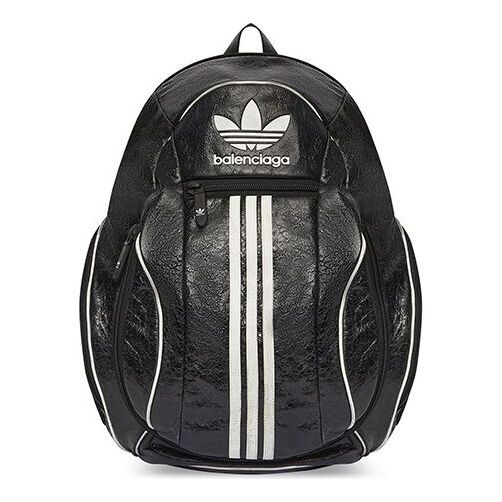 

Сумка x adidas large backpack 'black white' Balenciaga, черный