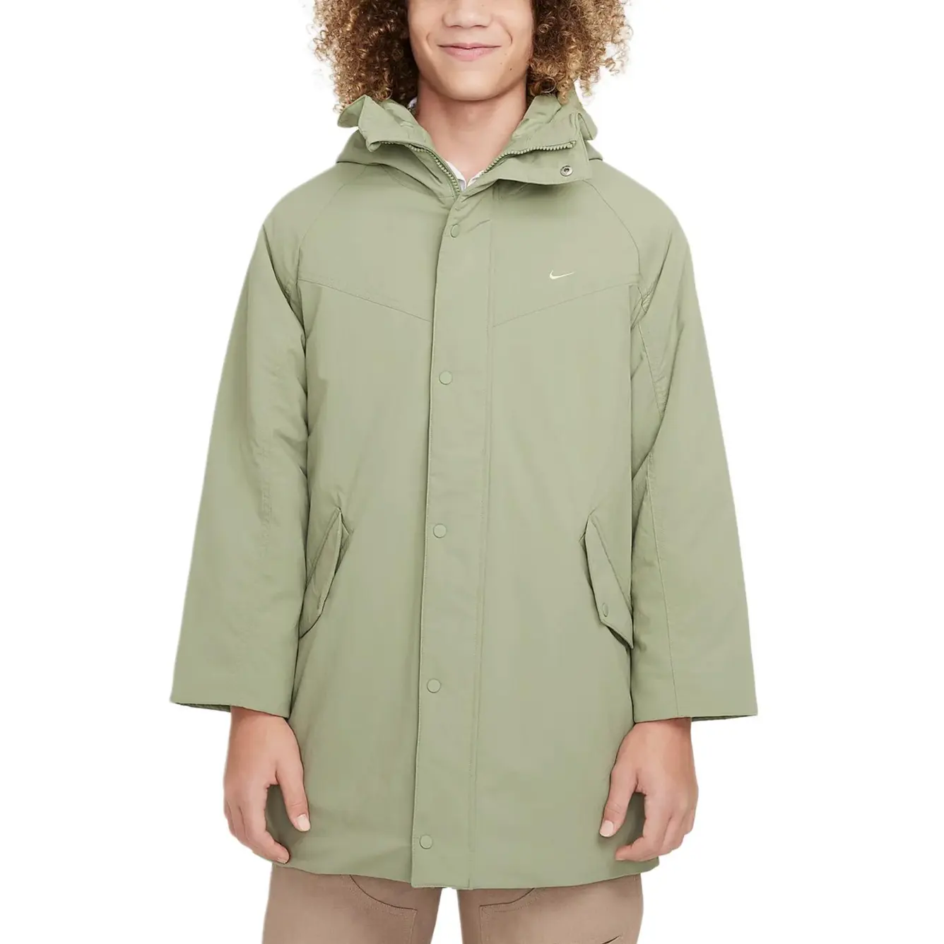 

Пуховик Спортивная одежда Метро Нефть Зеленый Подростки Nike