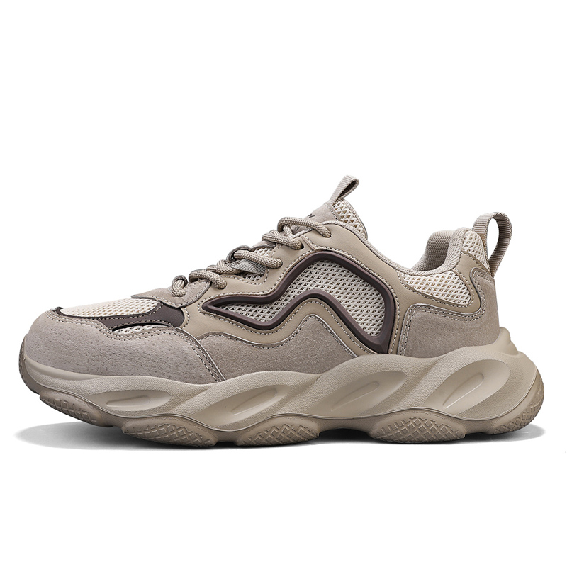 

Низкие массивные кроссовки мужские G.N.SHIJIA, Beige