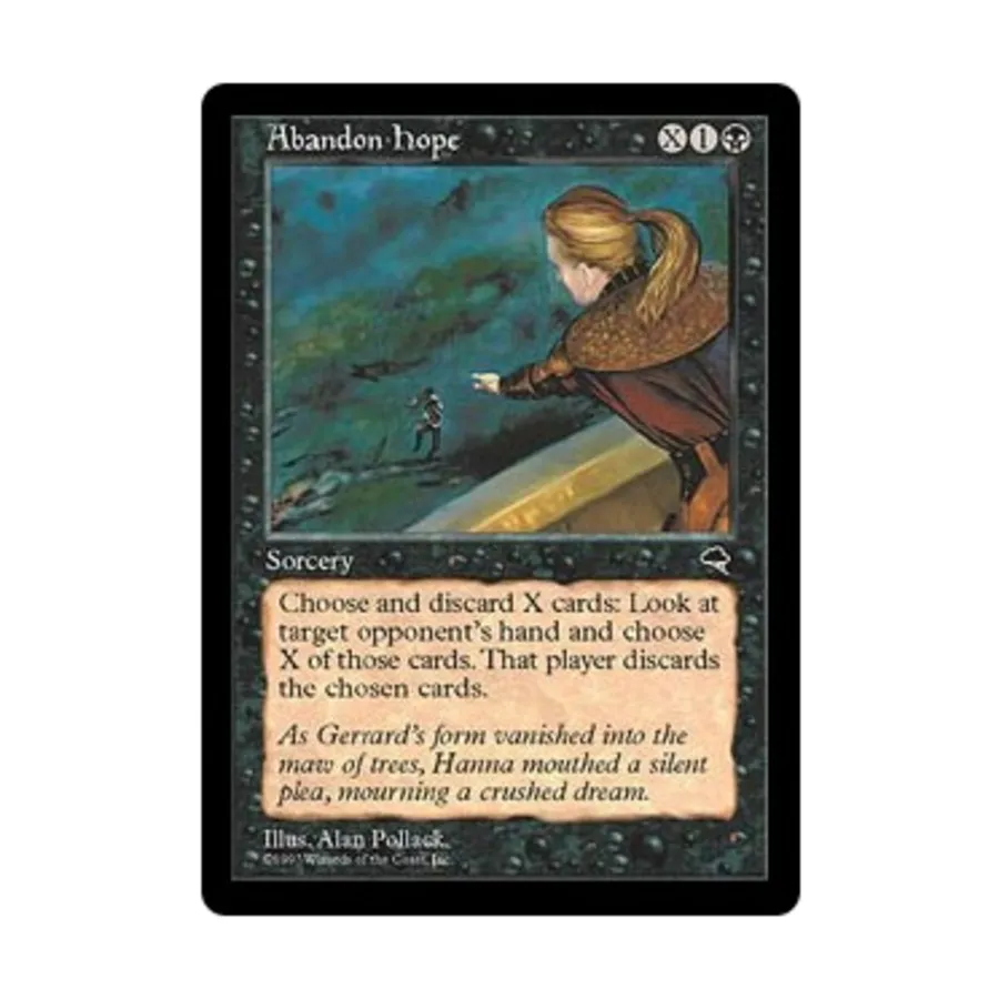 

CCG Оставить надежду (U), MTG - Tempest