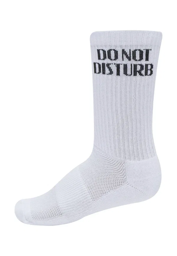 Носки Pegador Do not disturb 3 pack, белый, черный — фото 2
