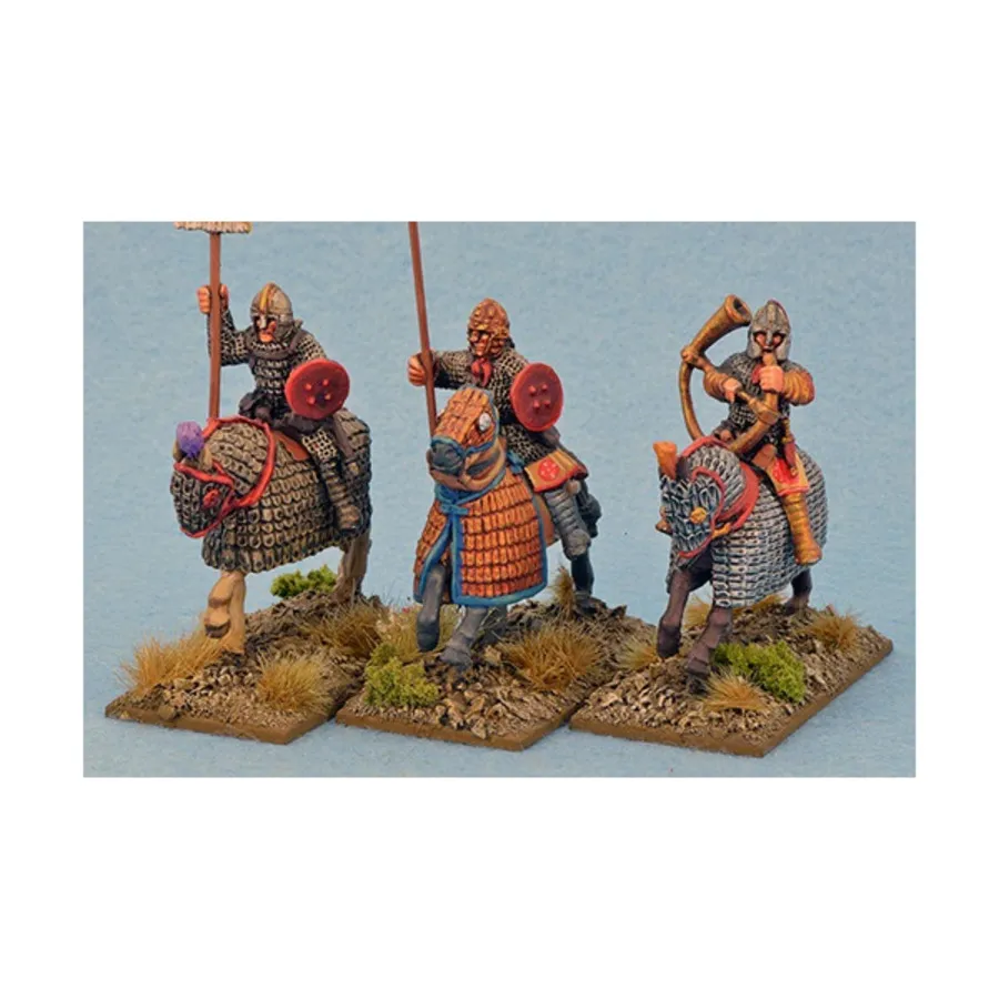 

Позднеримское командование катафрактов, Gripping Beast Miniatures - Late Romans, Huns & Sussanid Persians (28mm)