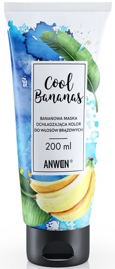 

Охлаждающая маска цвета банана для каштановых волос Anwen Cool Bananas 200ml