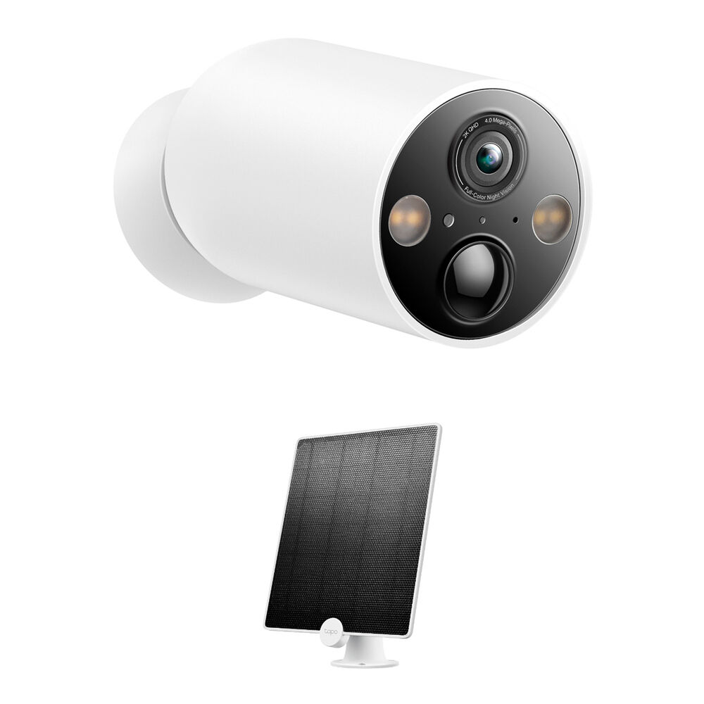 

Умная беспроводная камера безопасности TP-Link Tapo C425 с солнечной панелью Tapo A200