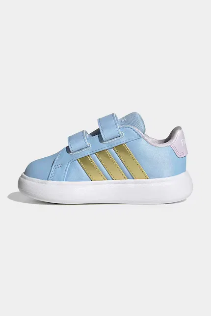 Кроссовки детские DISNEY GRAND COURT ANNA Adidas, синий — фото 4