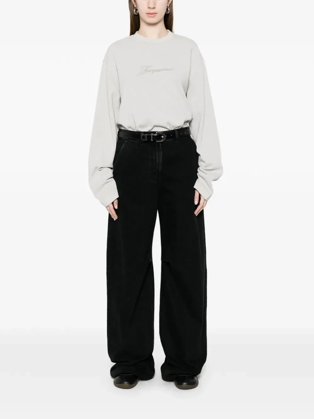 Футболка с длинными рукавами Jacquemus, нейтральный — фото 3