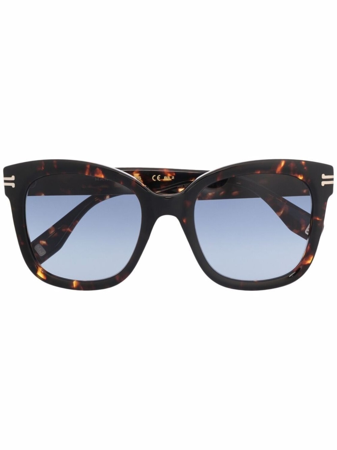 

Marc Jacobs Eyewear солнцезащитные очки в квадратной оправе, коричневый