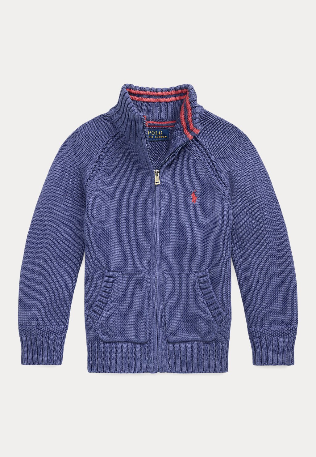

Кардиган COTTON FULL-ZIP JUMPER Polo Ralph Lauren, синий