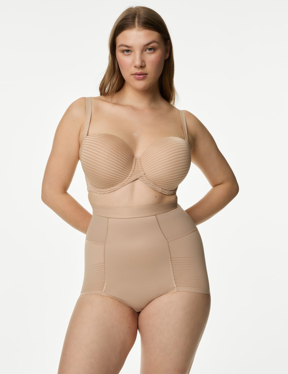 

Бюстгальтер Body Define без косточек Body by Marks & Spencer, розовый кварц