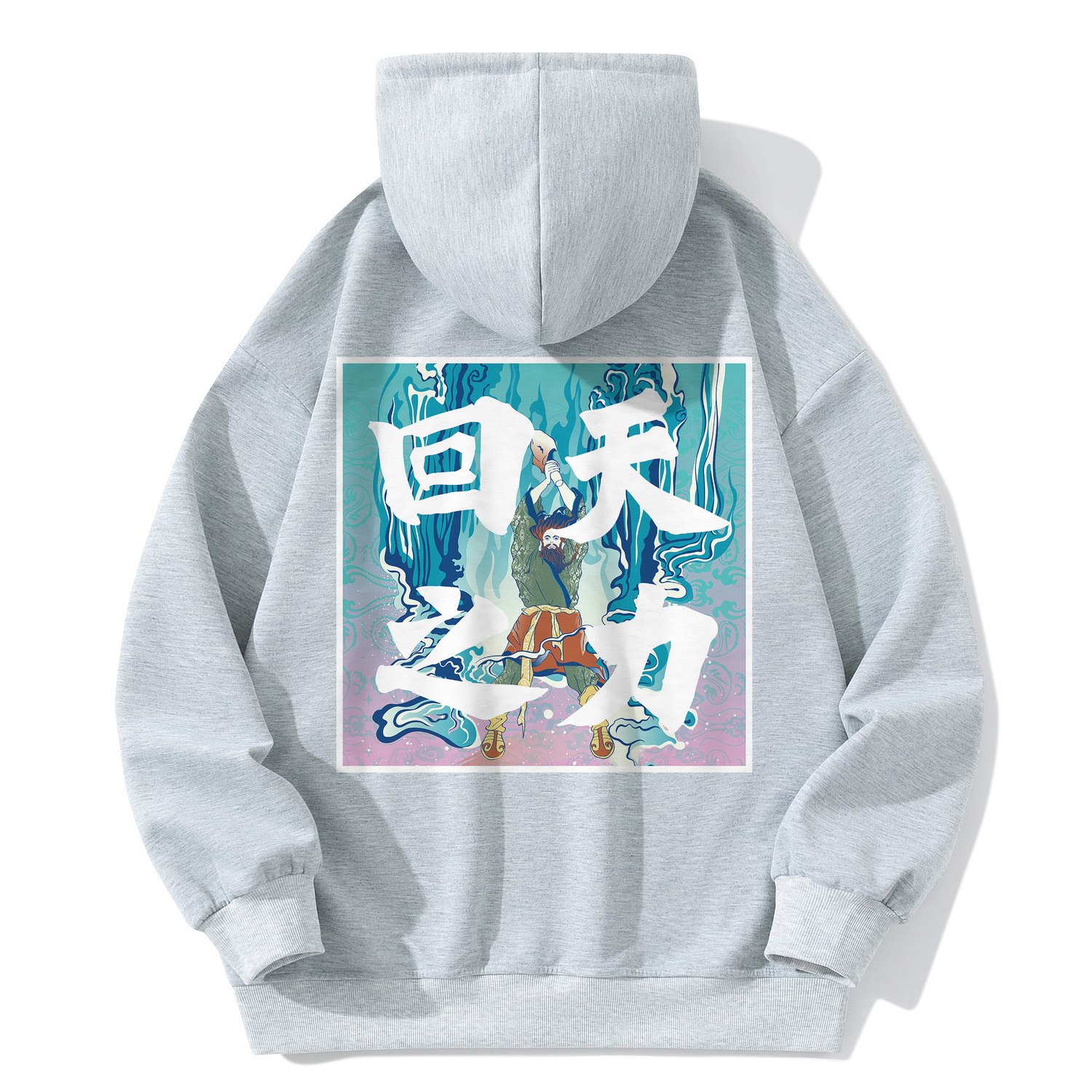 

Унисекс свитшот WARRIOR, светло-серый