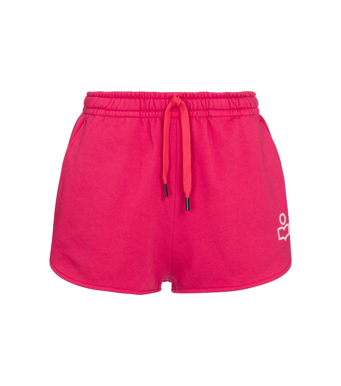 

Шорты Mifikia из хлопкового джерси Isabel Marant, Raspberry