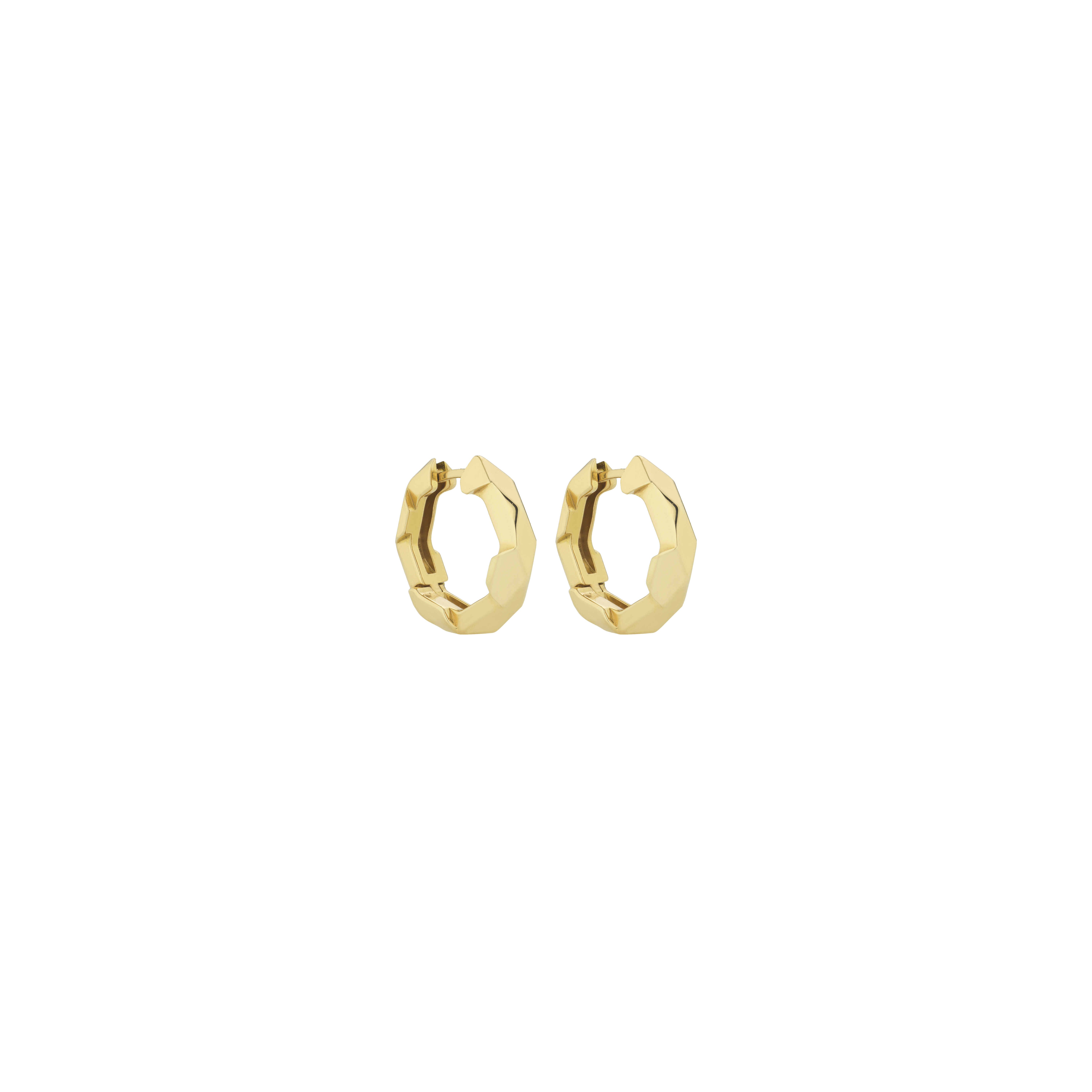 

Маленькие серьги-кольца Link To Love из желтого золота Gucci