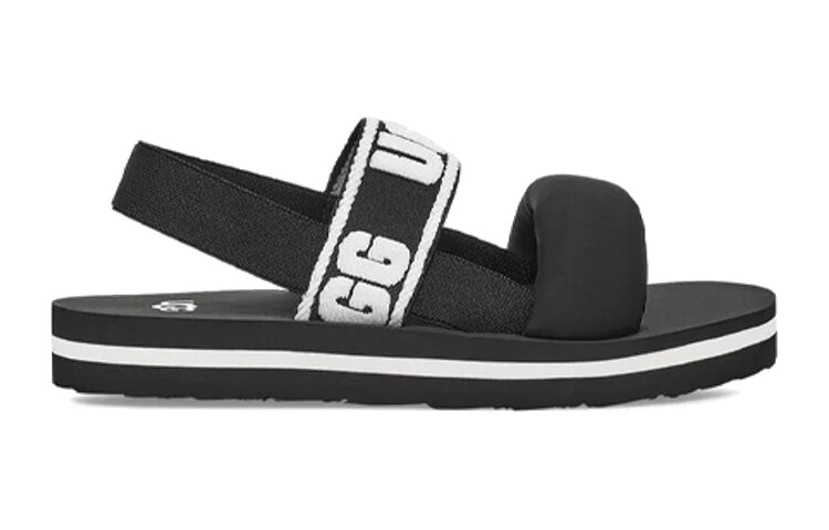 Горка-слайд Zuma Sling Slide черная белая детская Ugg — фото 2