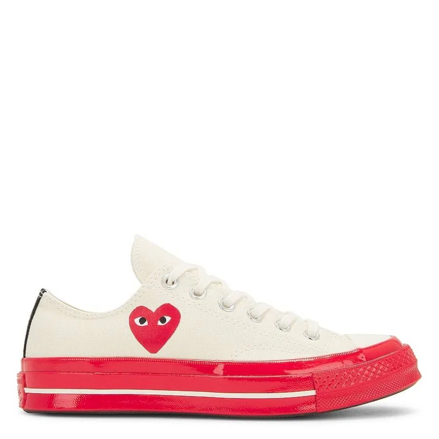 Мужские кроссовки Comme Des Garcons X CDG Play Off White