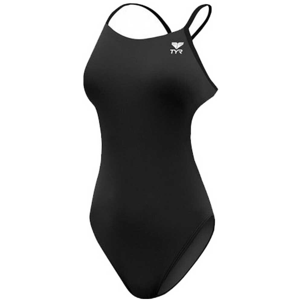 

Купальник TYR Durafast Elite Solid Cutoutfit, черный