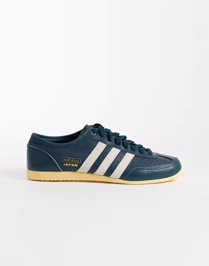 Кроссовки Adidas Originals Japan decon темно-зеленого цвета
