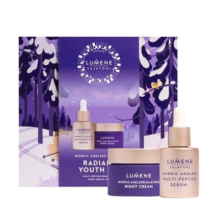 

Набор Nordic Ageless Radiant Youth Gift Set Multipeptide Serum 30ml And Night Cream 50ml