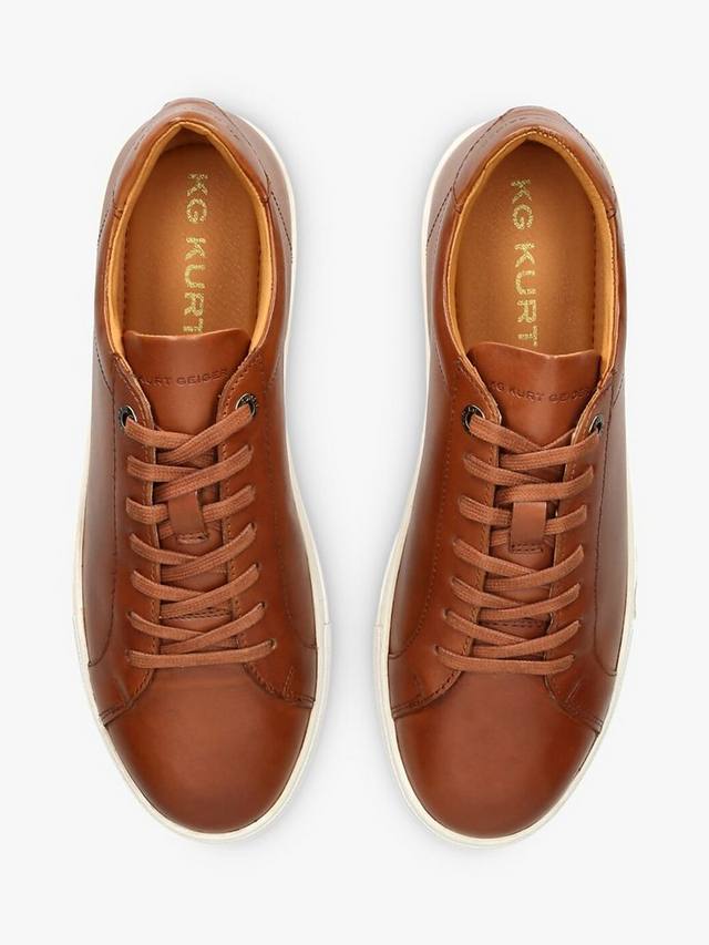 Кроссовки из огненной кожи KG Kurt Geiger, желто-коричневый — фото 2