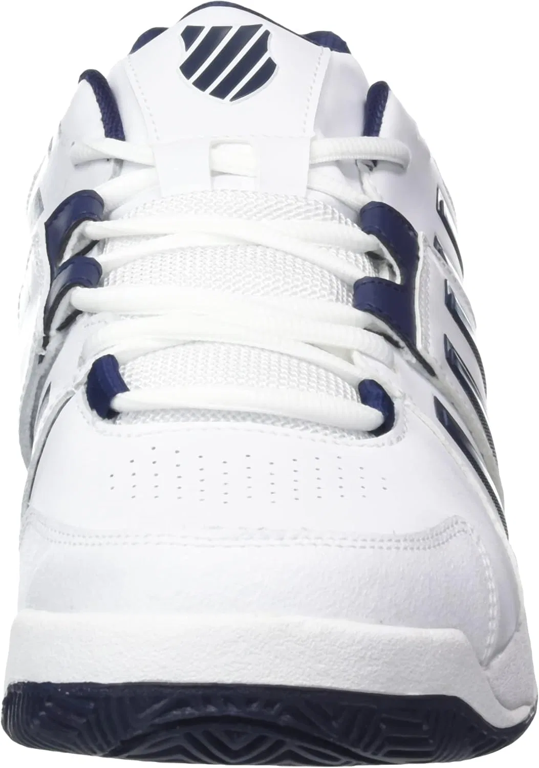Мужские теннисные кроссовки Accomplish IV K-Swiss, White Peacoat Silver — фото 2