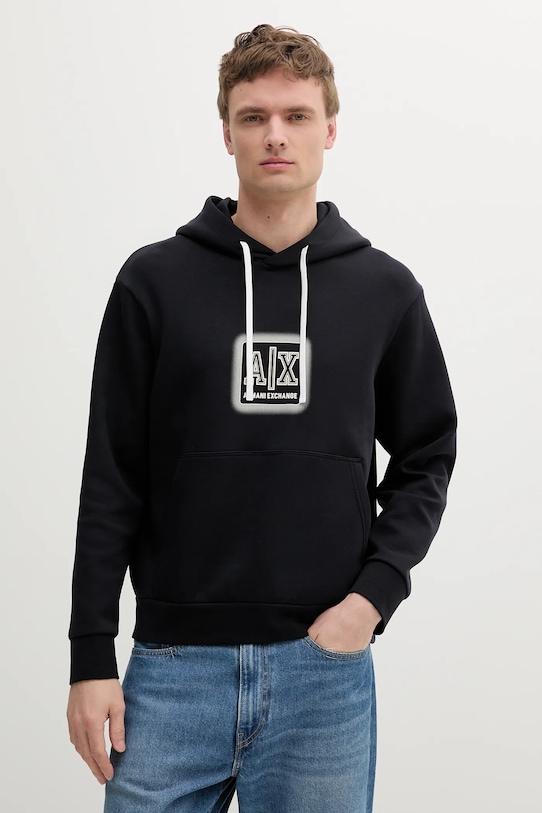 

Толстовка Armani Exchange, темно-синий
