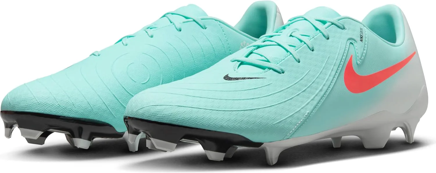 Футбольные бутсы Nike Men's Phantom Gx II Academy FG/MG, мятный — фото 2