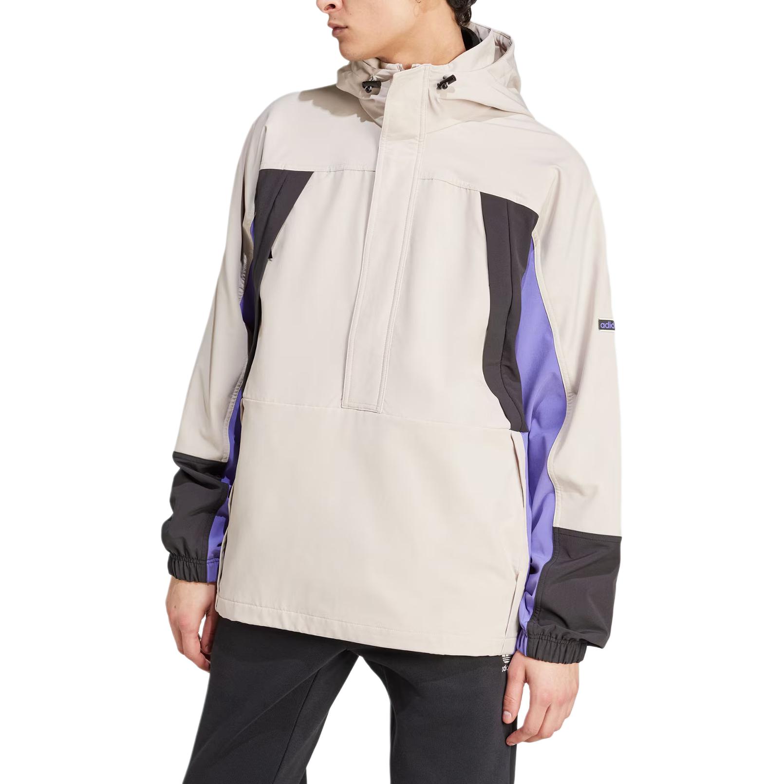 Цветной анорак Adidas Originals, Earth Umber — фото 4