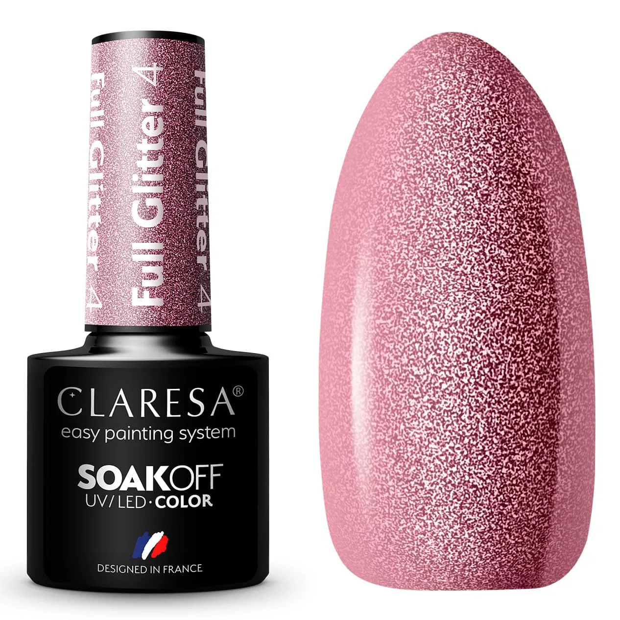 Гель-лак UV Claresa Full Glitter 4, 5 мл Claresa