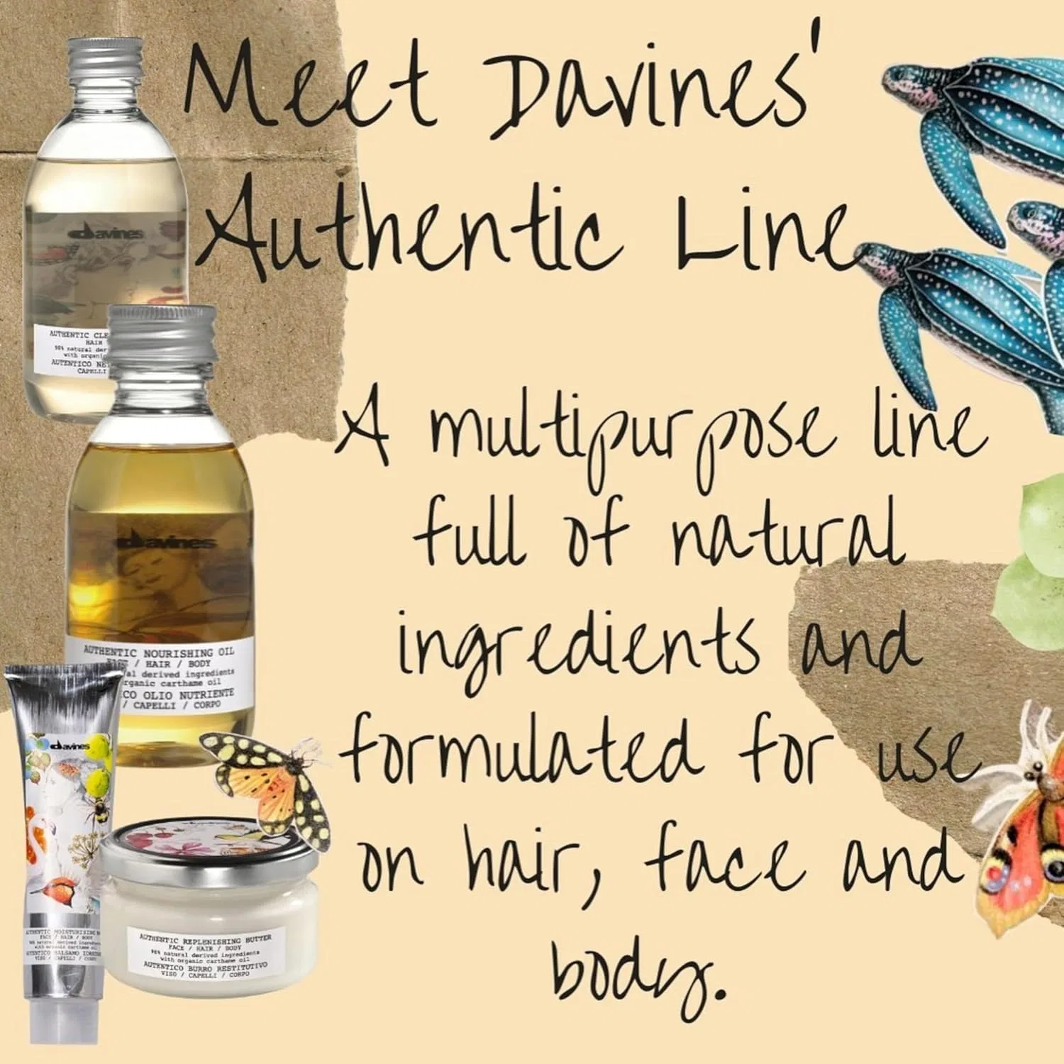 Увлажняющее масло «Authentic Fórmulas» от DAVINES ‎Davines — фото 2
