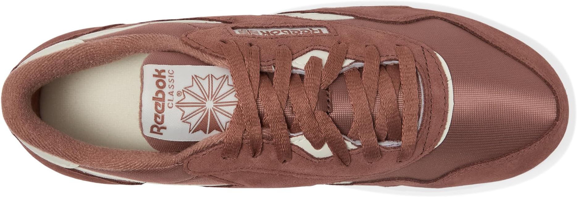 Кроссовки Reebok Lifestyle Classic Nylon, цвет Scorched Earth/Scorched Earth/Chalk — фото 2
