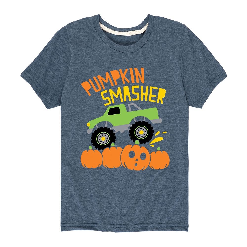 

Футболка с рисунком Pumpkin Smasher для мальчиков 8–20 лет Licensed Character, цвет Heather Blue