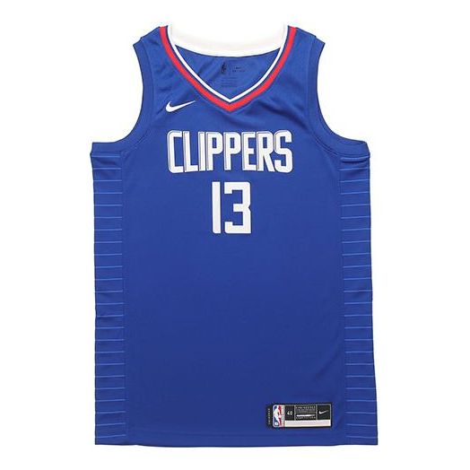 

Майка Nike NBA Teams Jersey SW Fan Edition George 20-21 Season Blue, синий