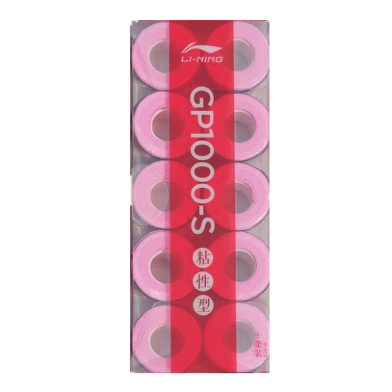 

LINING Лента для рукоятки бадминтонной ракетки Pink PU тонкая
