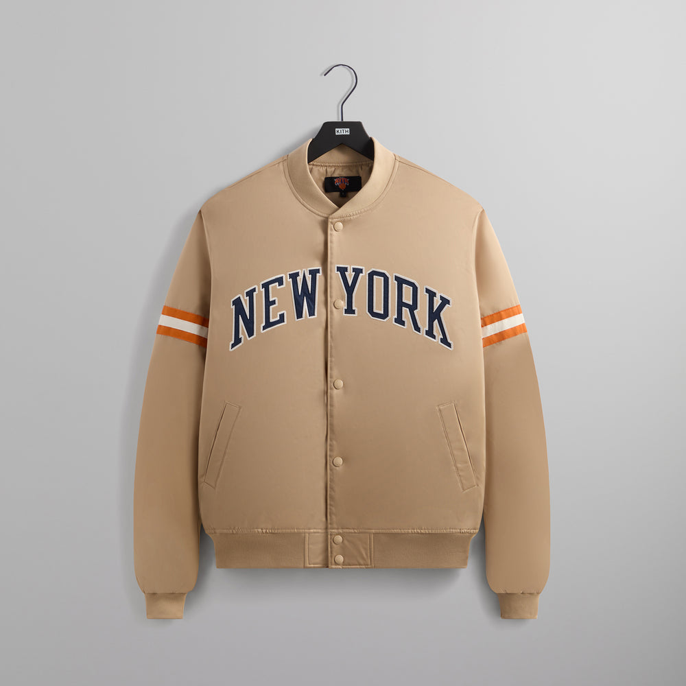 

Куртка Kith for the New York Knicks Wings Satin Bomber Jacket, цвет Stock