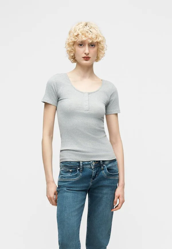 

Базовая футболка pckitte Pieces, Medium Grey Melange, Серый, Базовая футболка pckitte Pieces, Medium Grey Melange