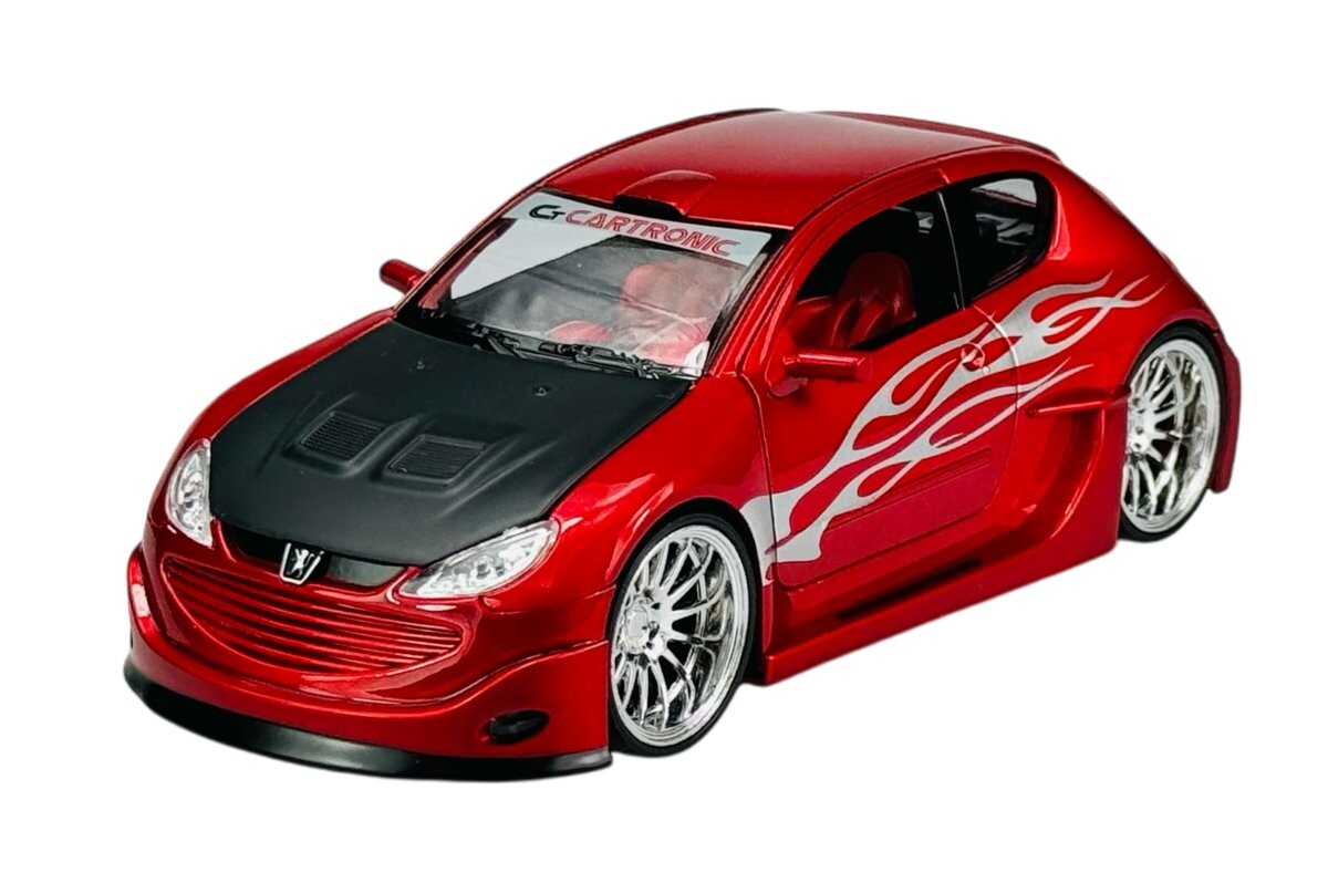 

Welly Peugeot 206 Tuning Red 1:24 22486