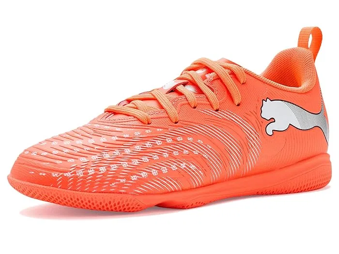 Кроссовки для футзала Future 9 Play PUMA Kids, Glowing Red/White/Black/Silver