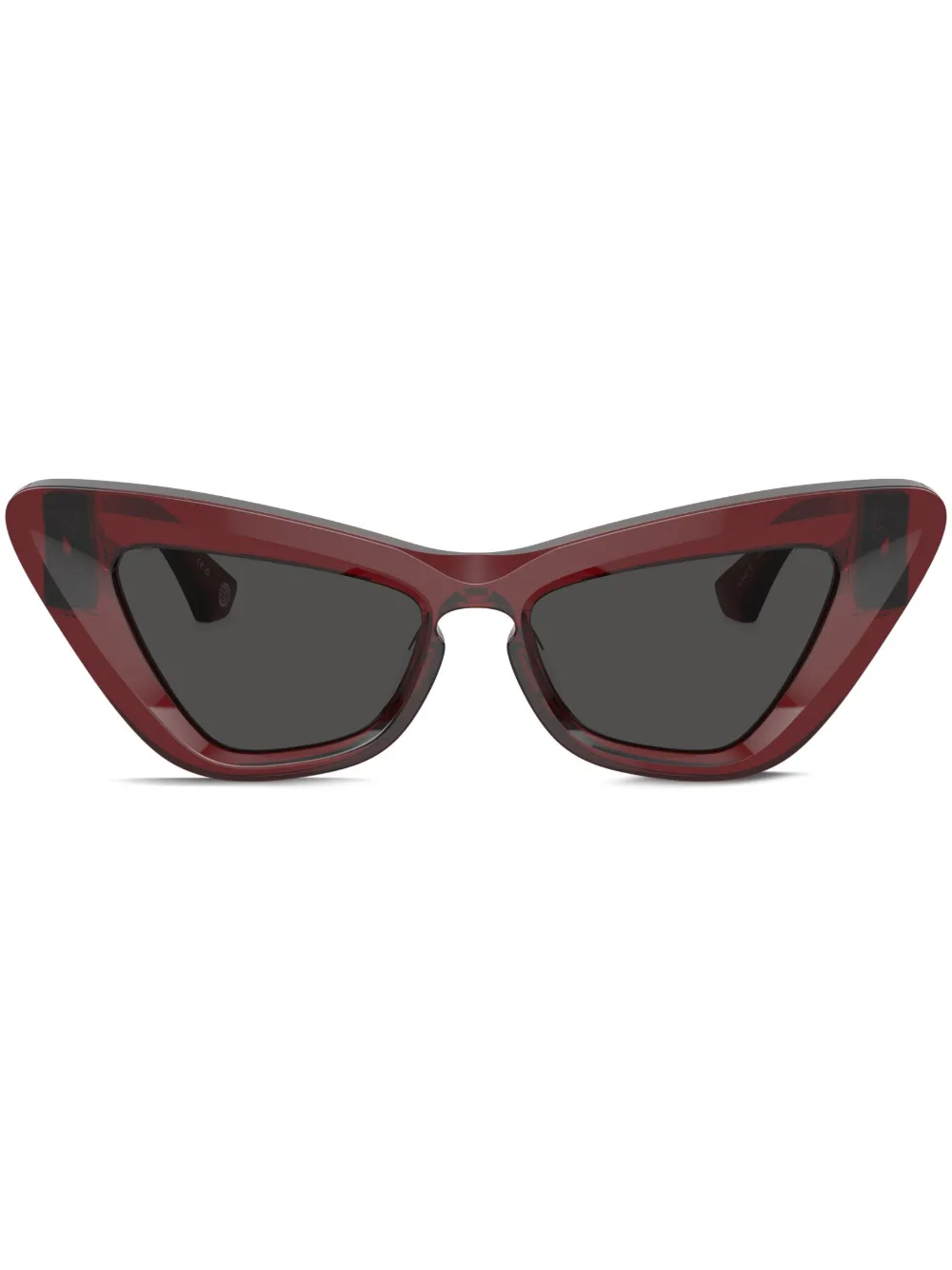 

Солнцезащитные очки в оправе 'кошачий глаз' Burberry Eyewear, красный
